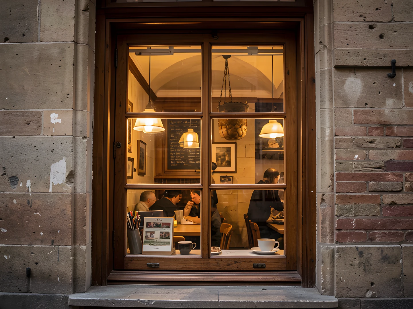 Espresso Shop Scene