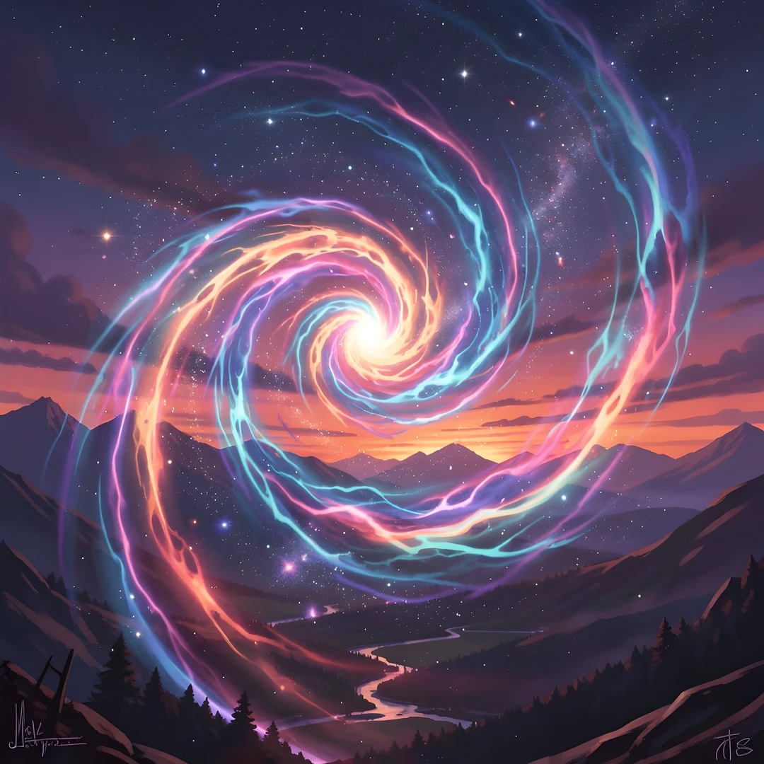 Galactic Aurora Borealis