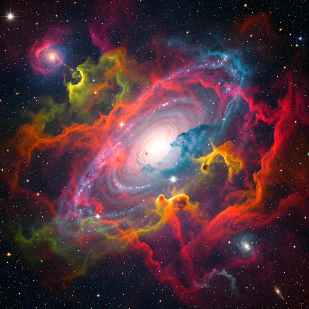 Galactic Swirling Vortex