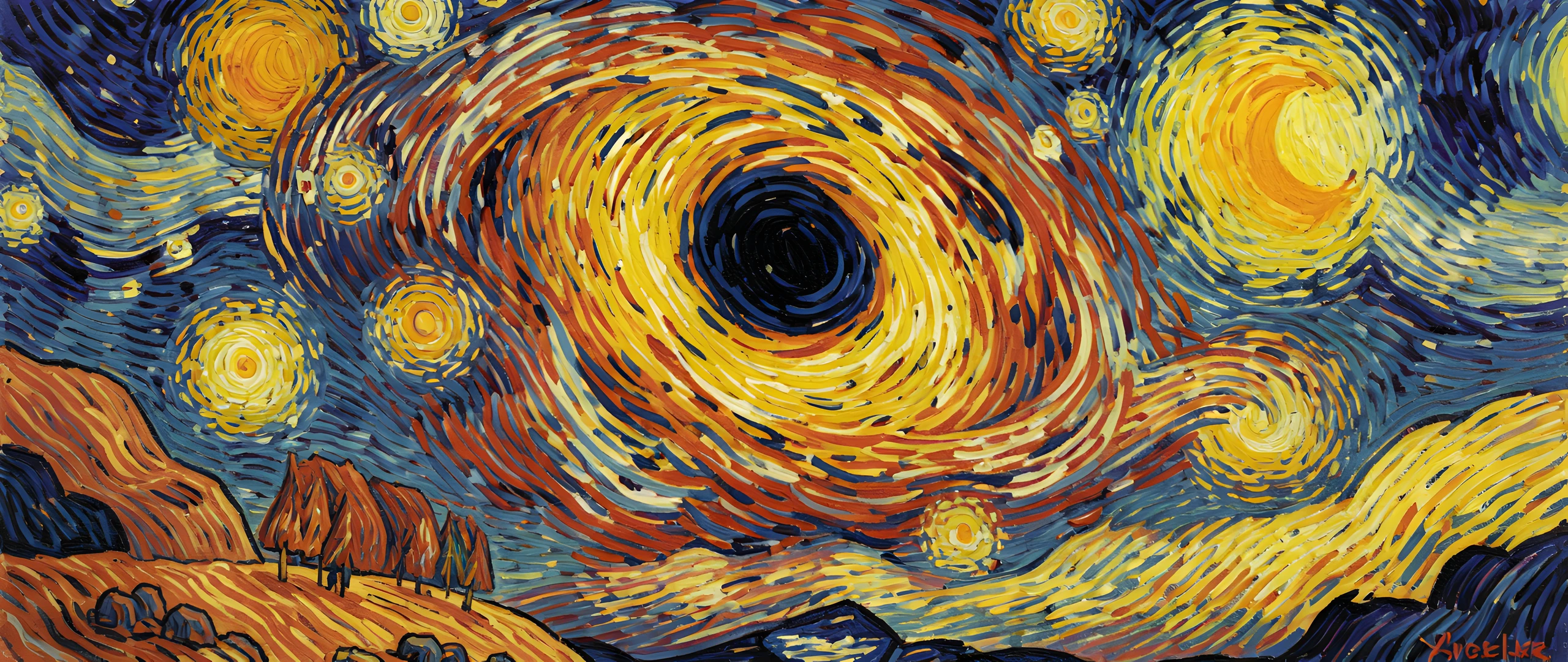 Starry Night Sky