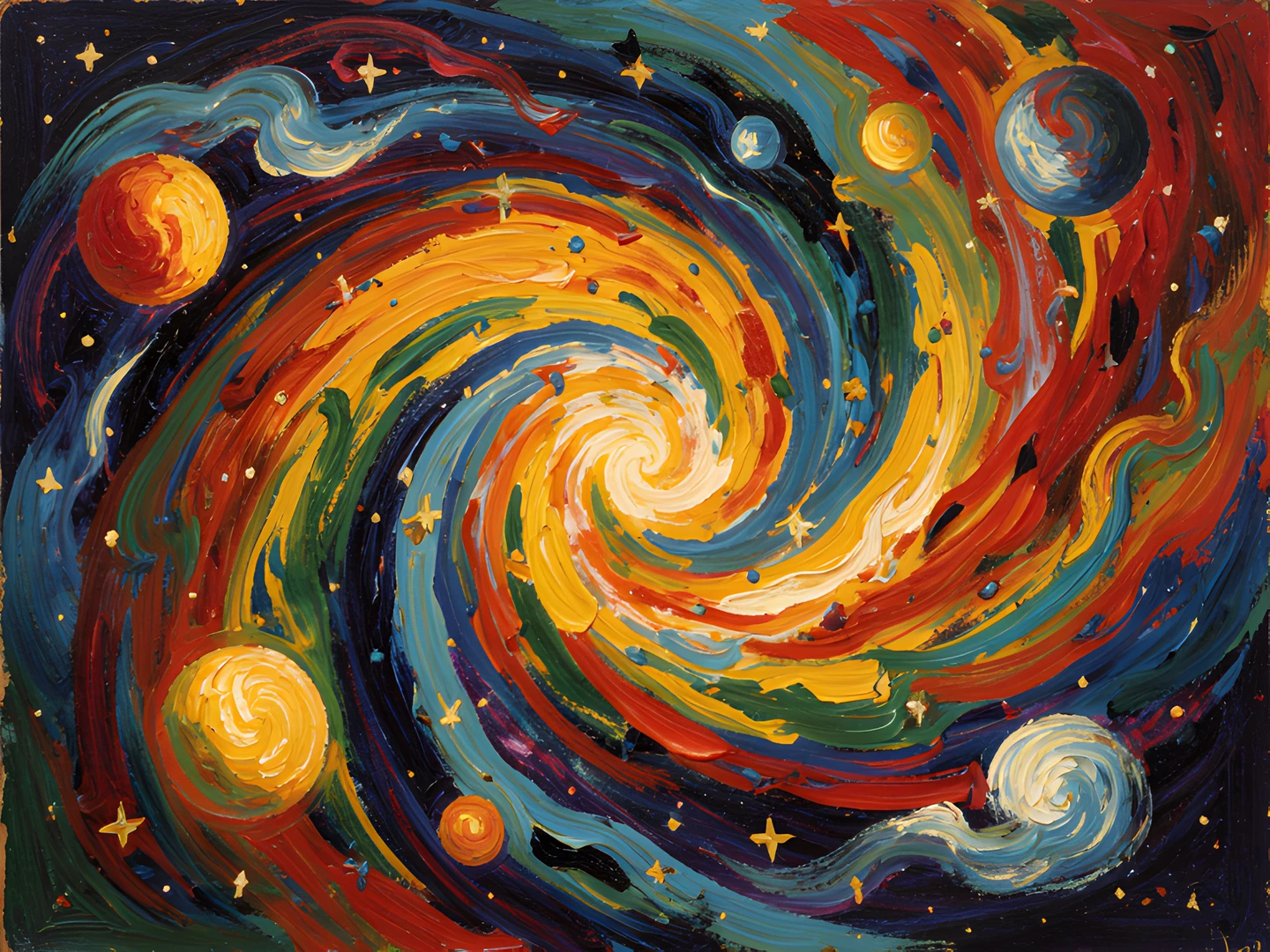 Impressionist Brushstrokes