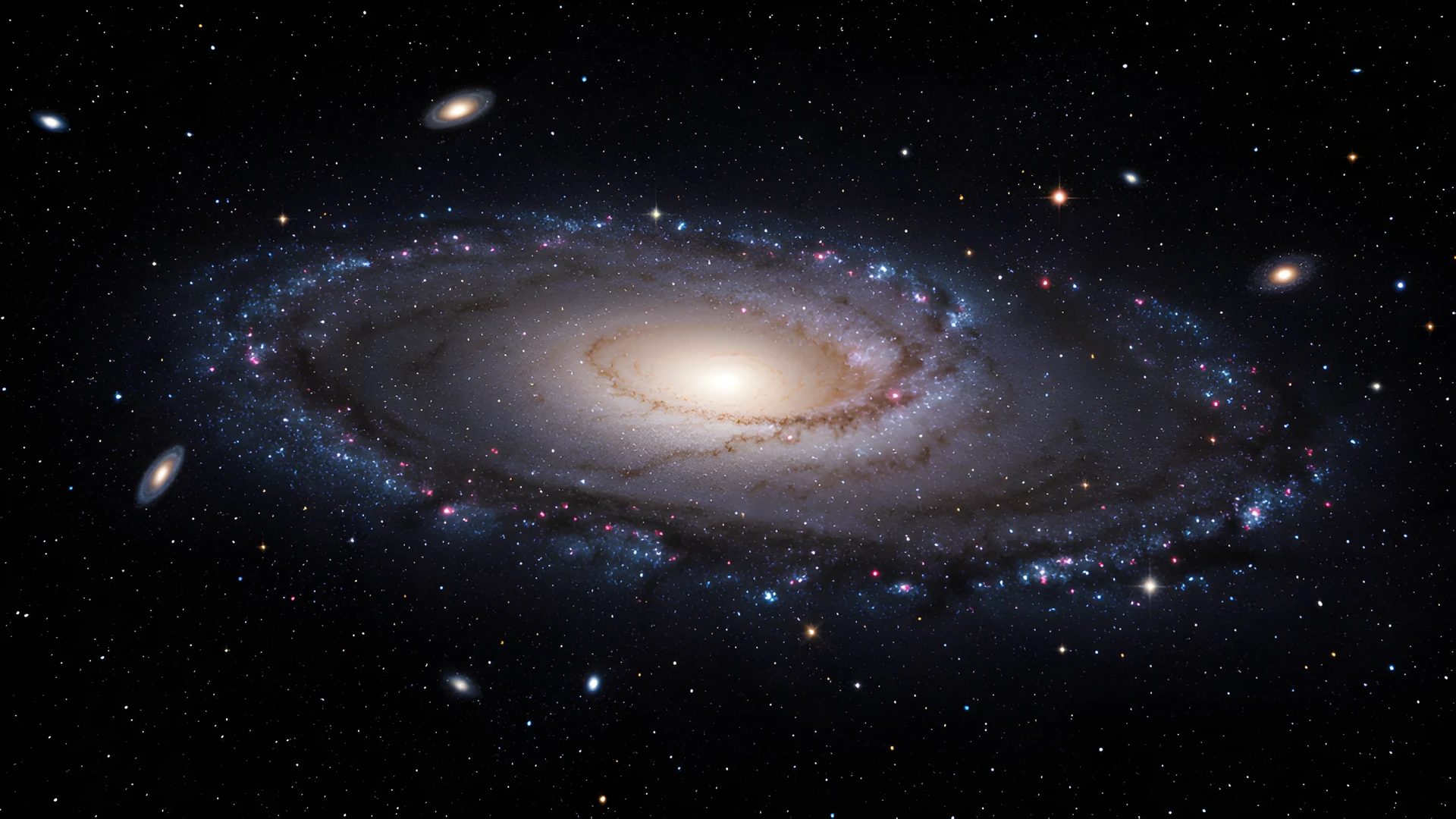 Galactic Dark Universe