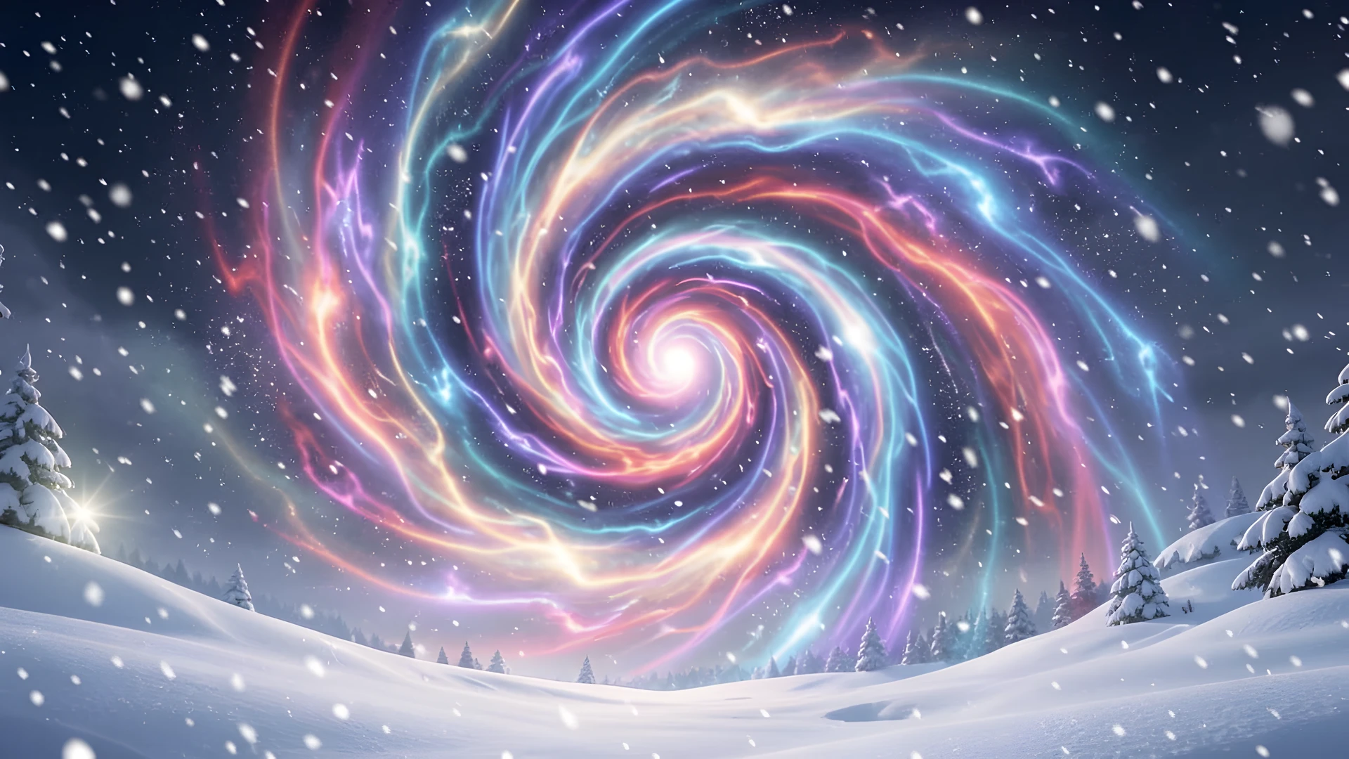 Galactic Snowstorm