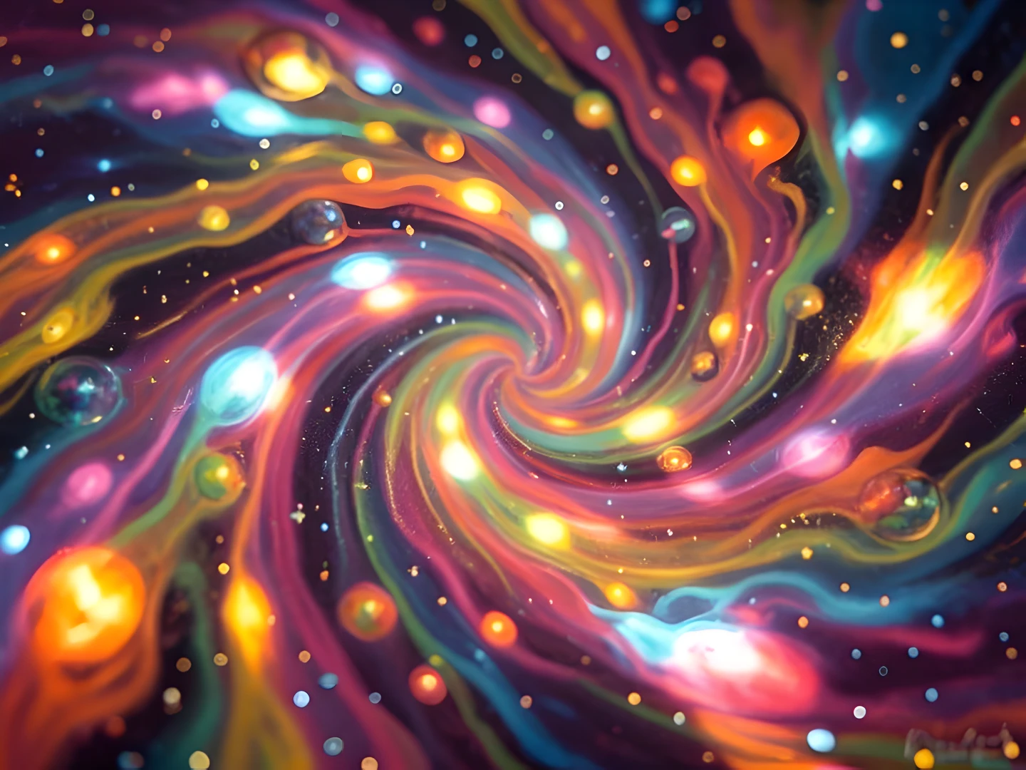 Galactic Light Dance