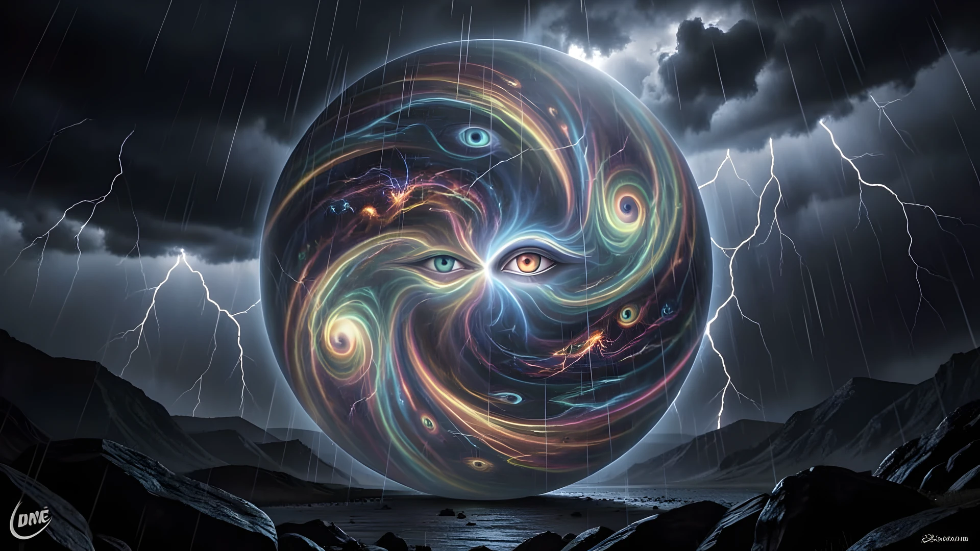 Dark Storm Reflection