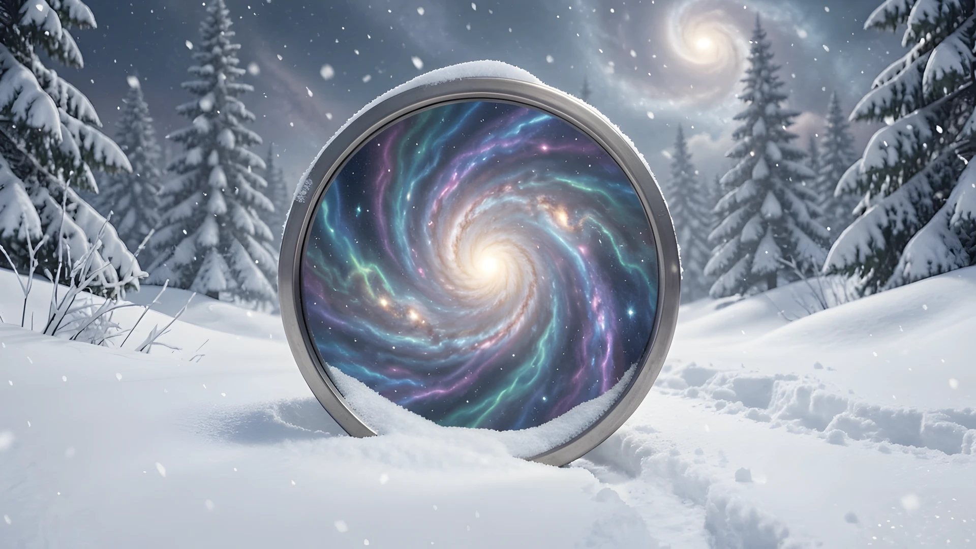 Frozen Galaxy