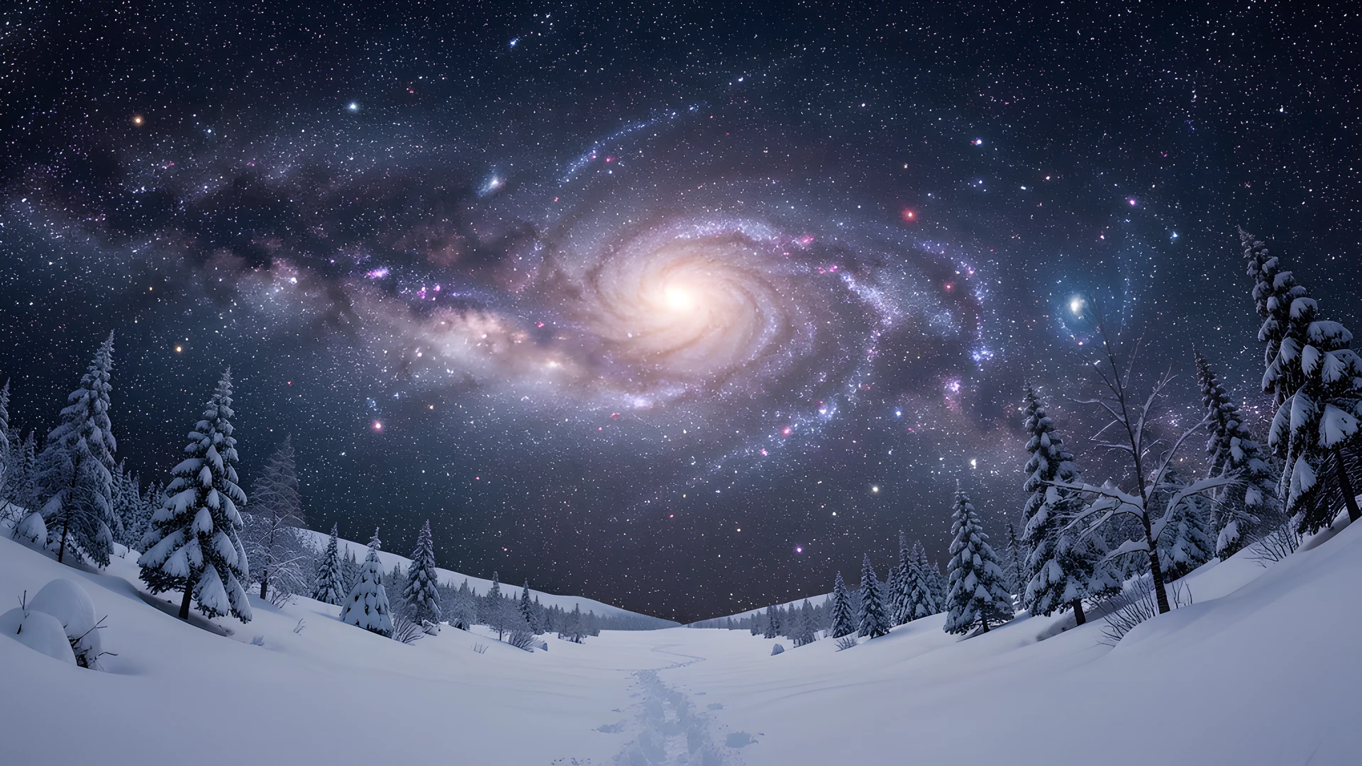 Galactic Winter Night