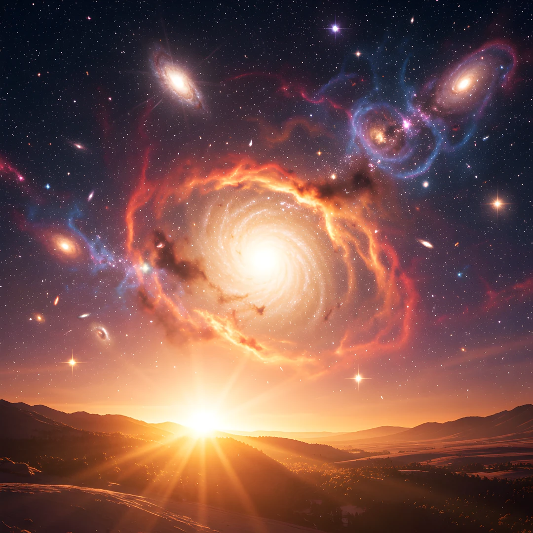 Galactic Dawn Rise
