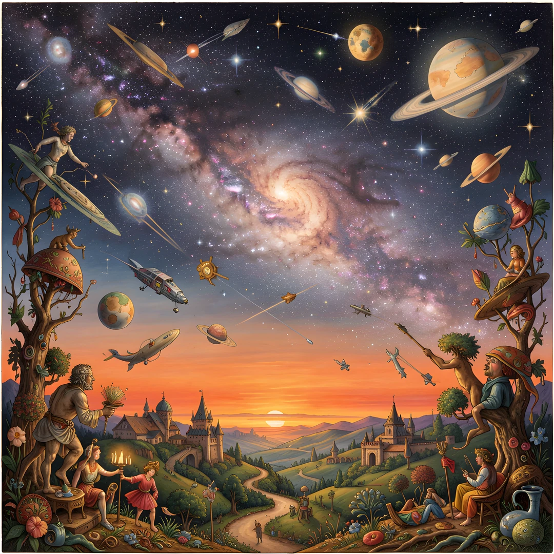 Galactic Sunset