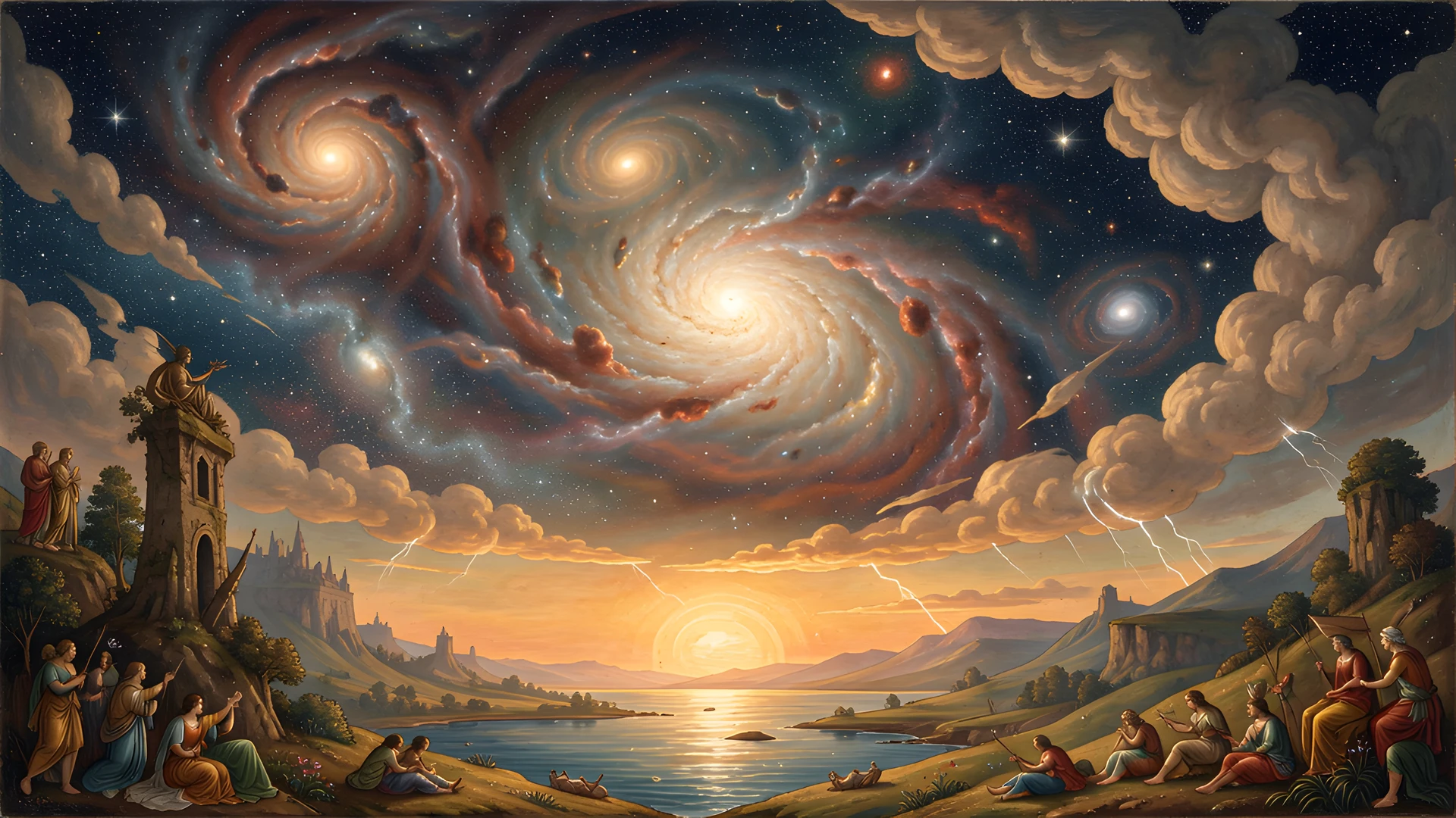 Galactic Dawn Rise