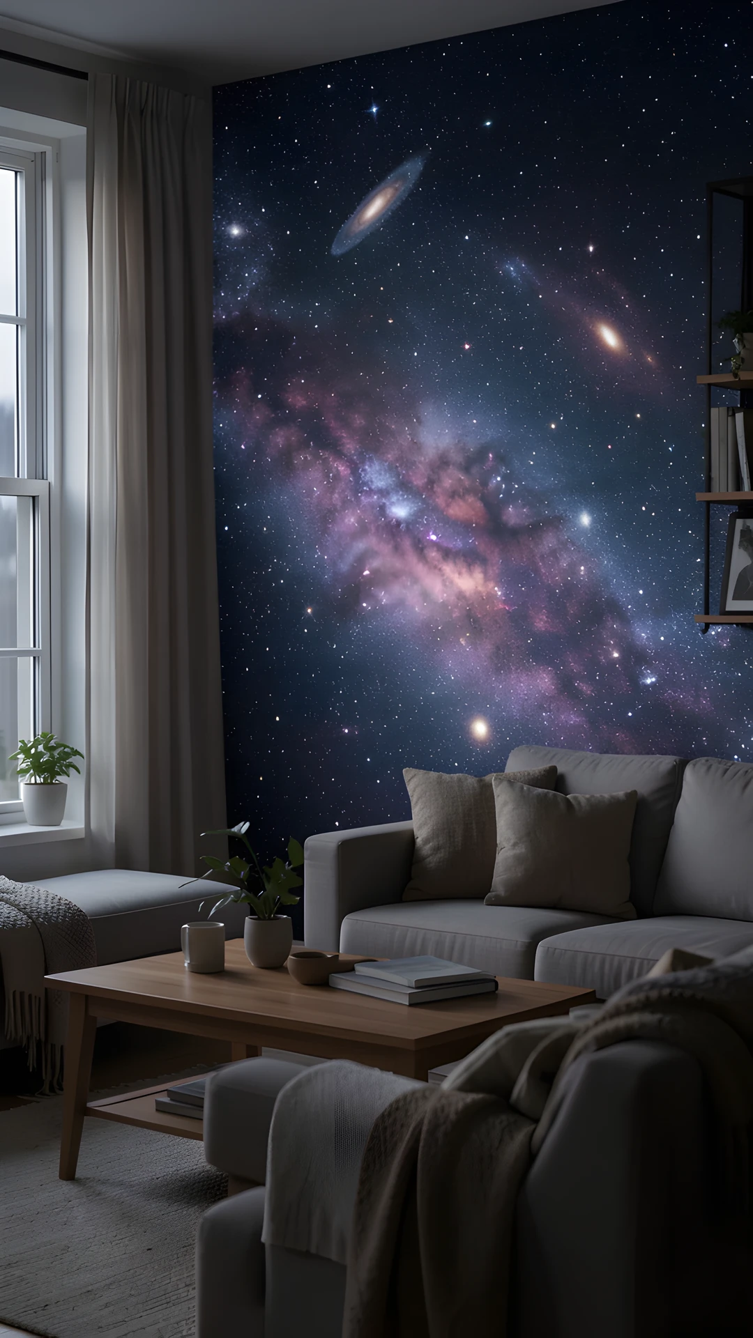 Cosmic Home Scene
