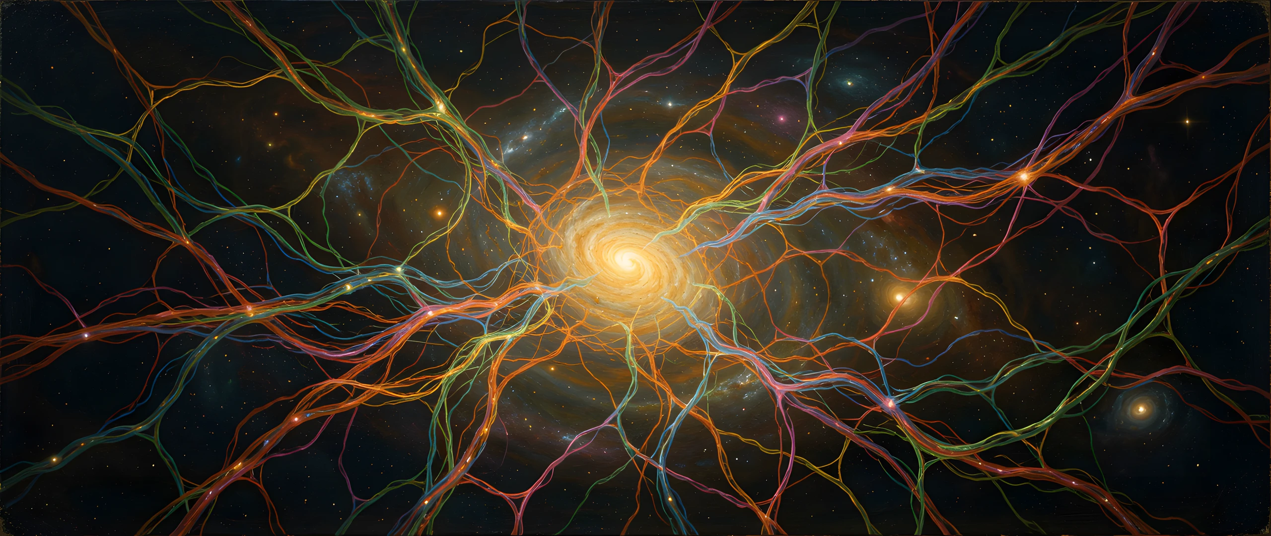 Galactic Cosmic Web