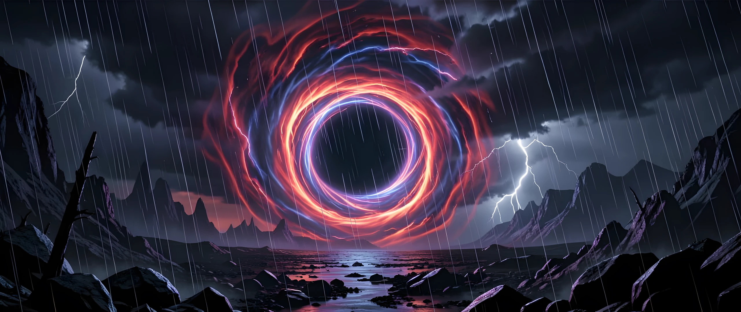Dark Space Vortex