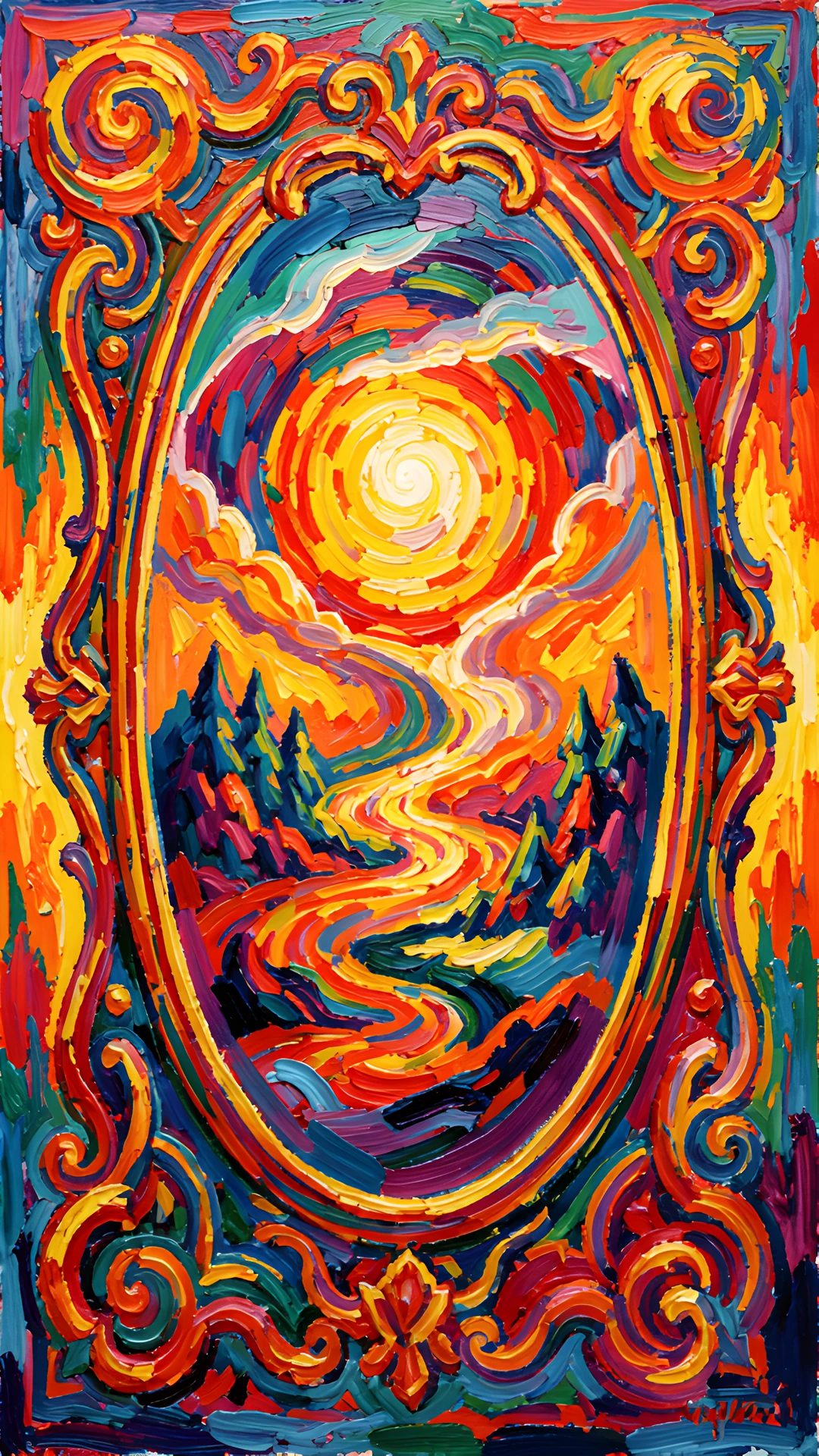 Impressionist Brushstrokes