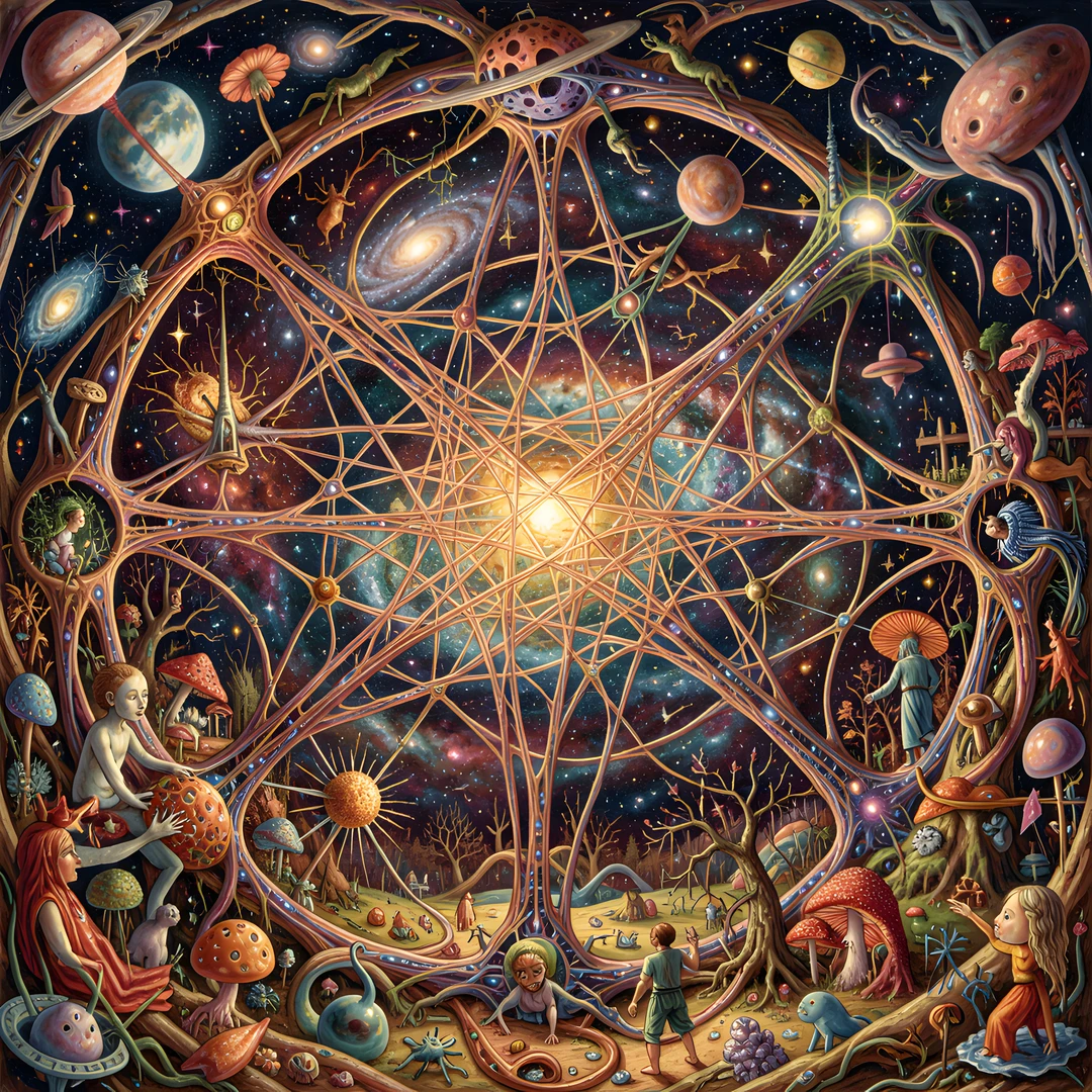 Galactic Cosmic Web