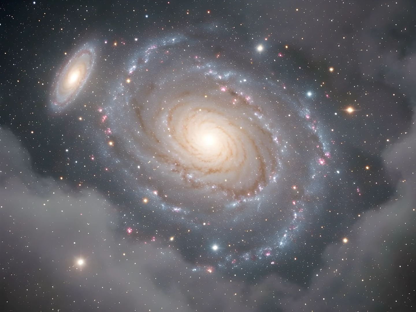 Galactic Nebula Cloud