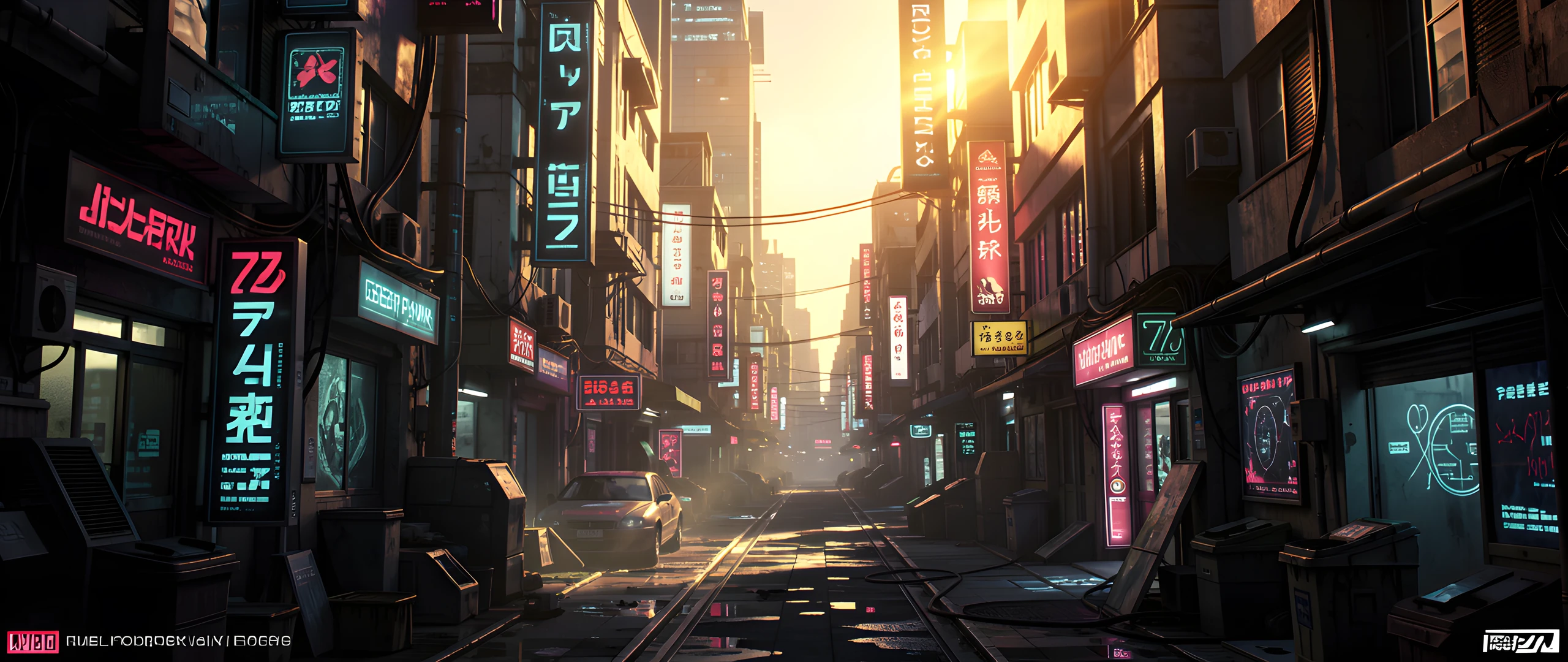Golden City Sky