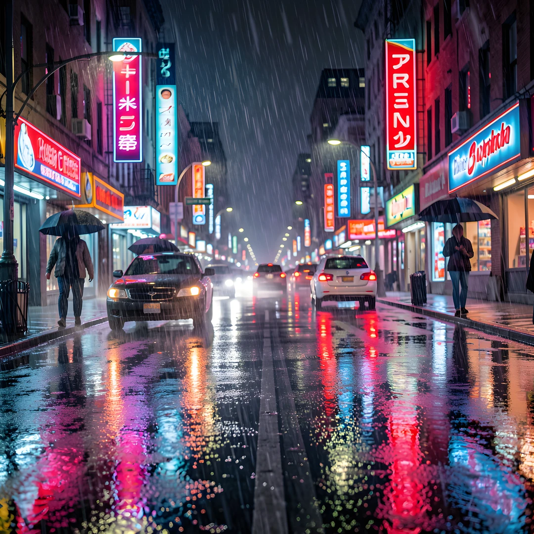 Neon Cityscape