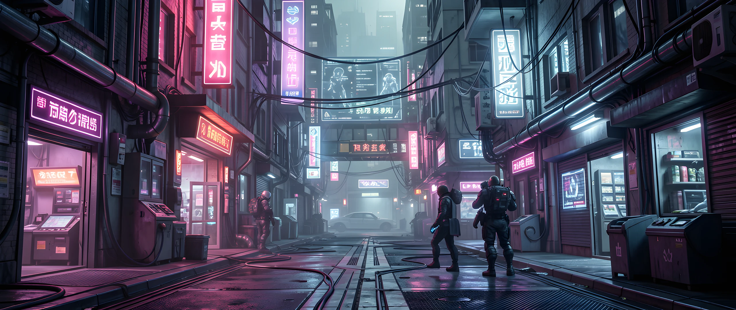 Neon Cityscape