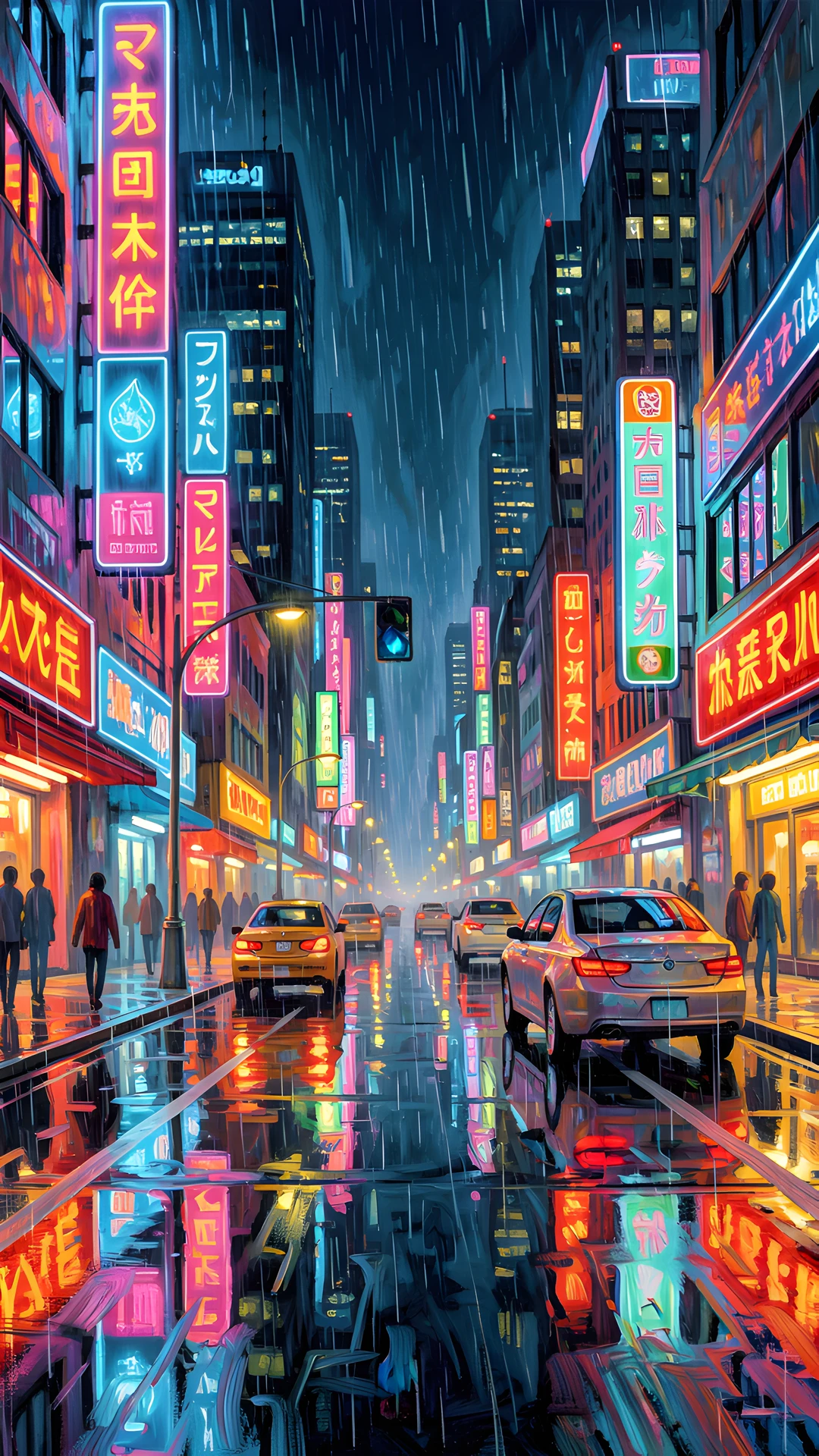 Rainy City Nights