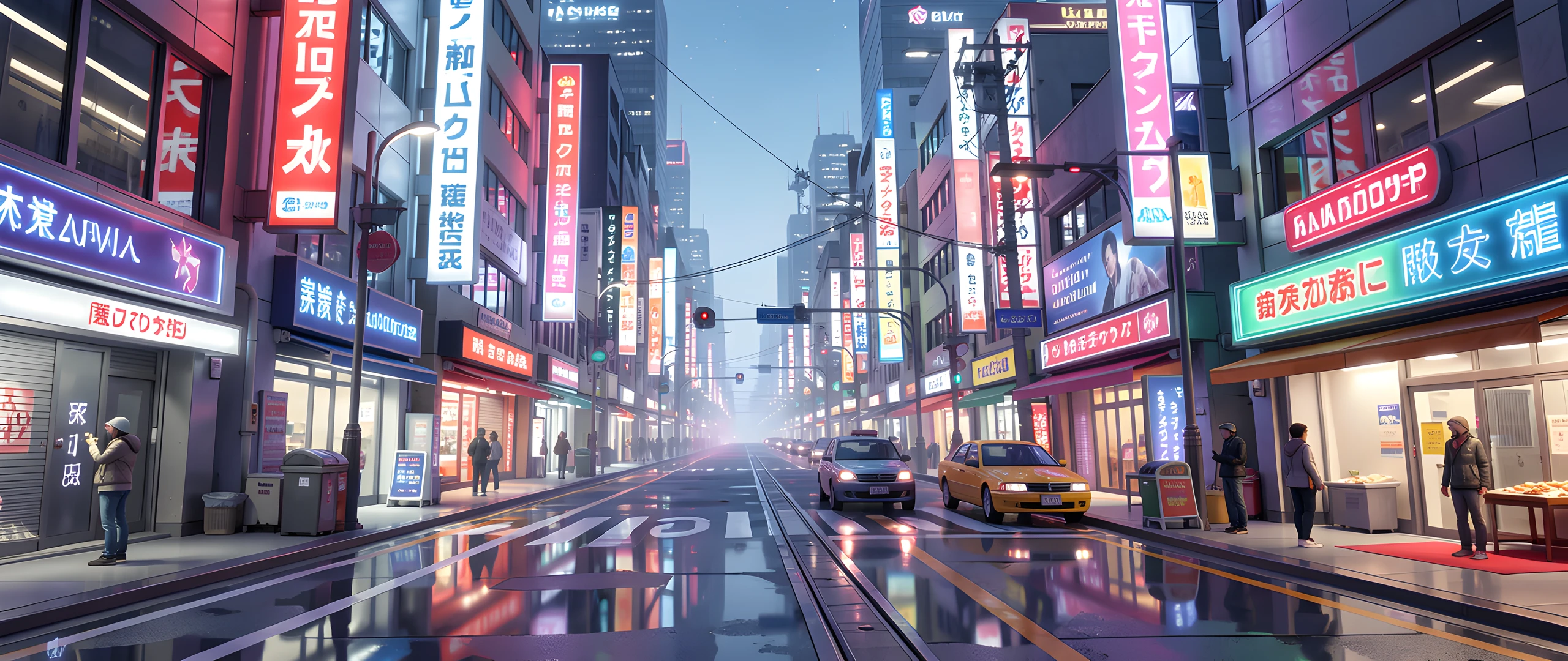 Neon Tokyo Streets