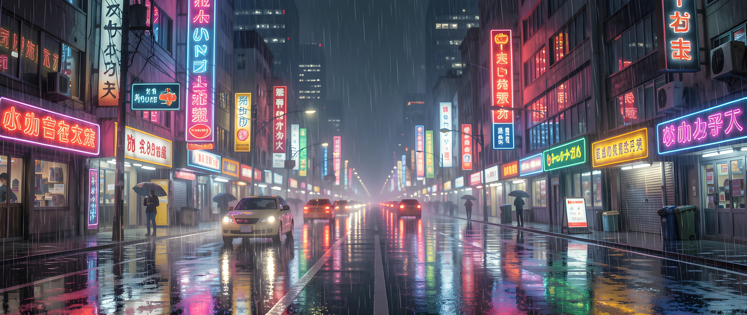 Neon Cityscape
