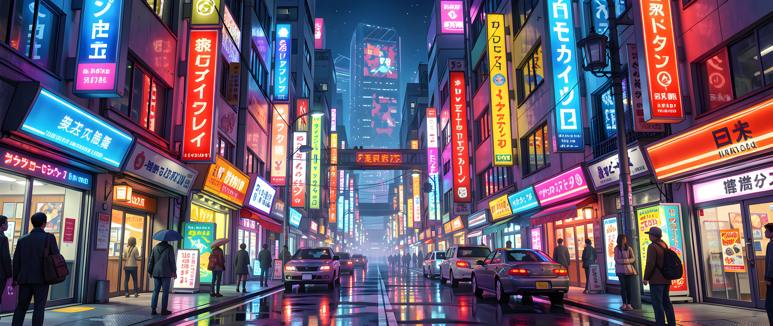 Neon Tokyo Streets