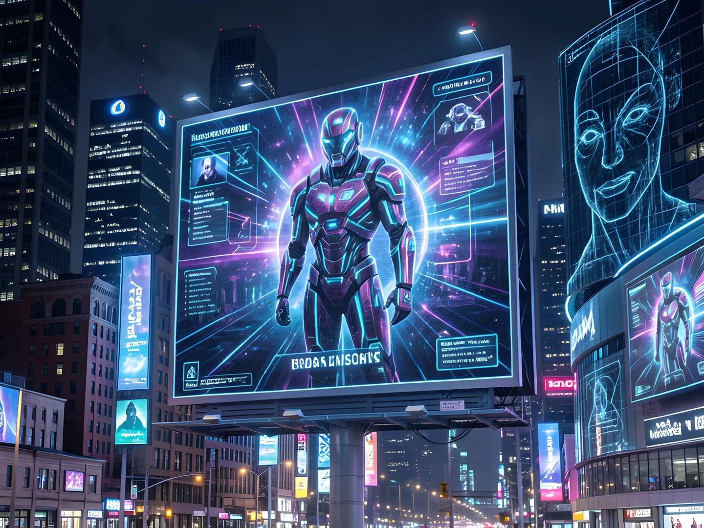 Neon Cityscape