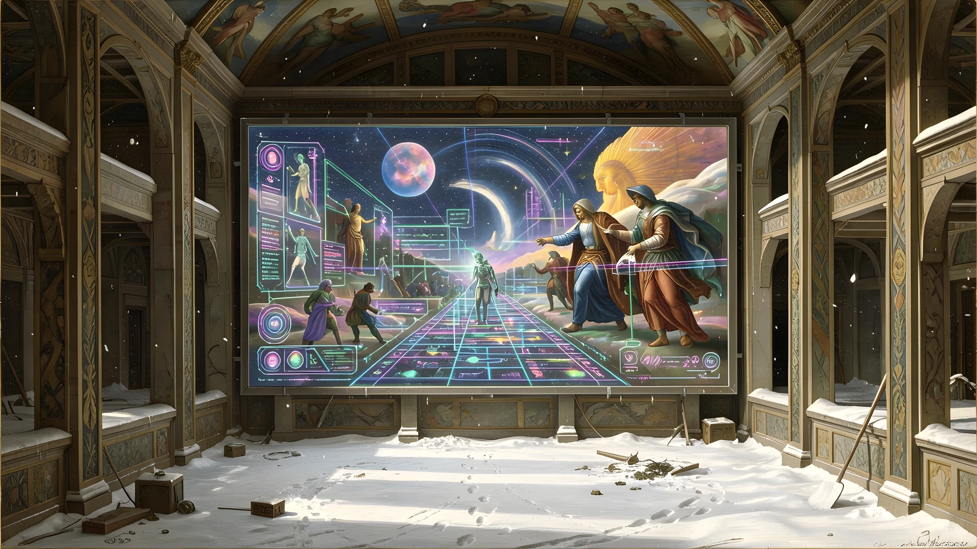Leonardo Hologram