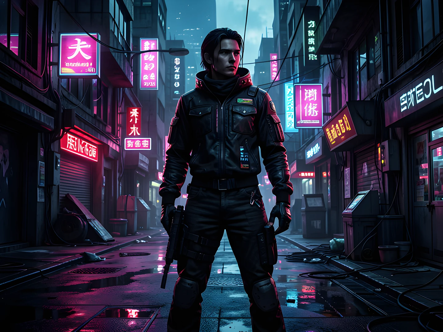 Neon Cityscape