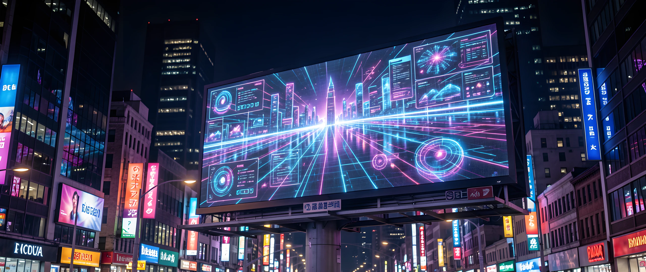 Digital Neon Dream