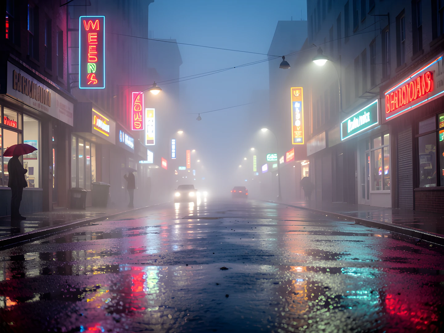 Rainy City Nights