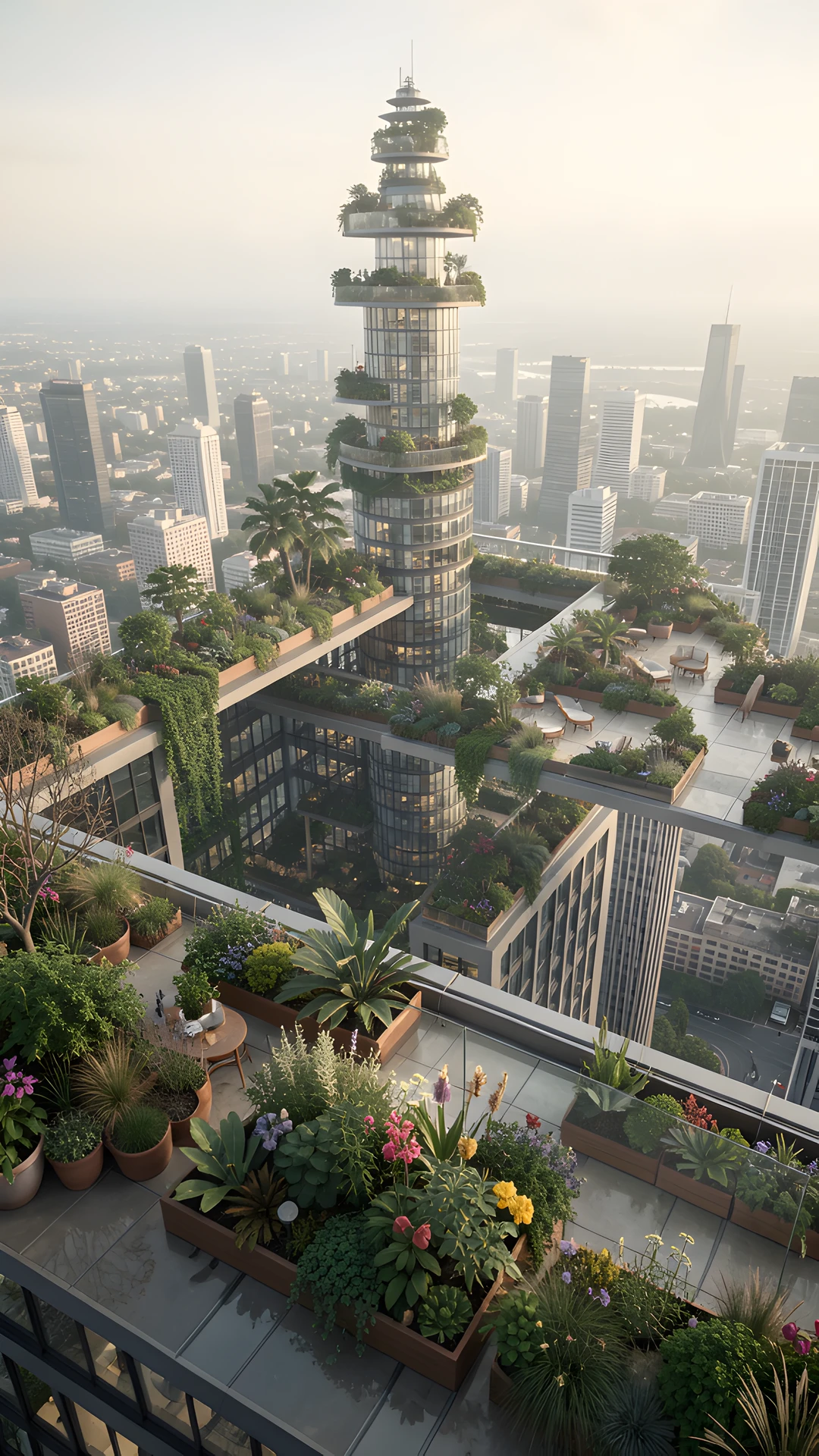 Garden Cityscape