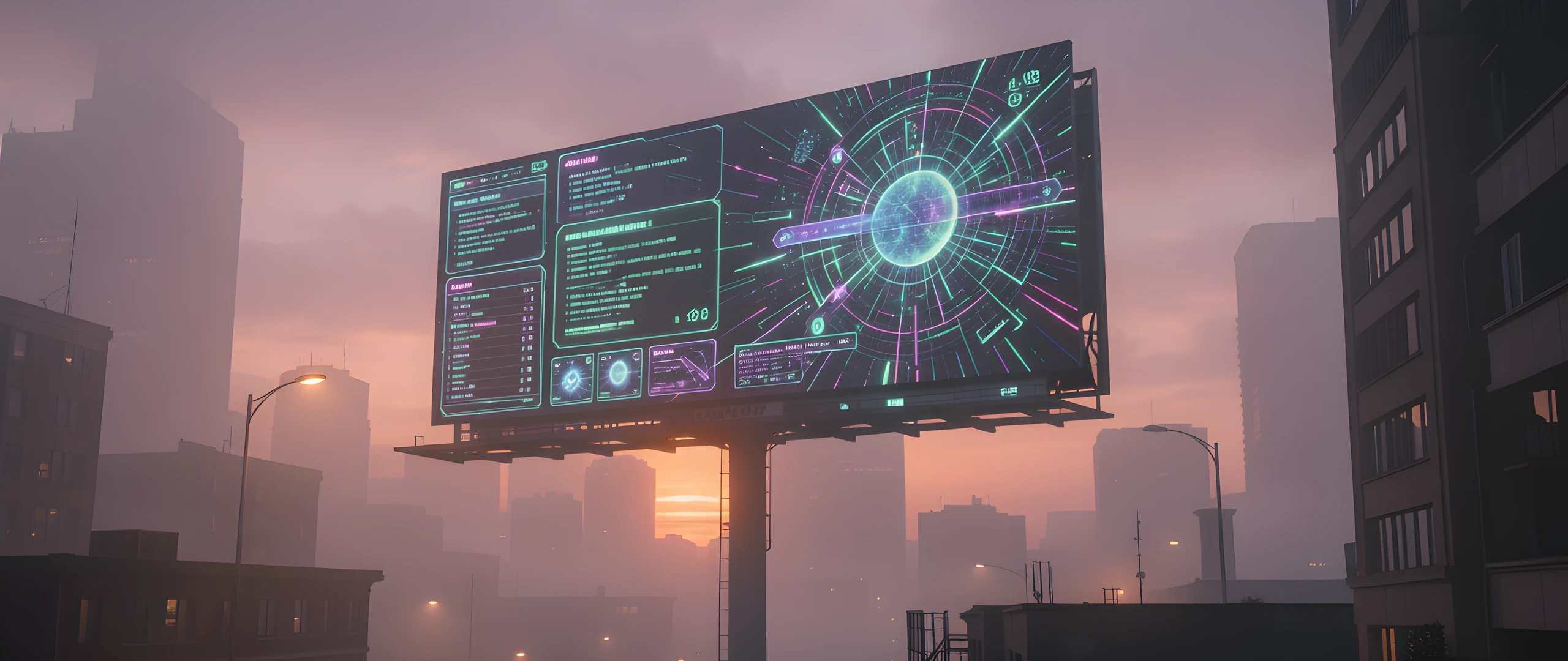 Digital Neon Dream