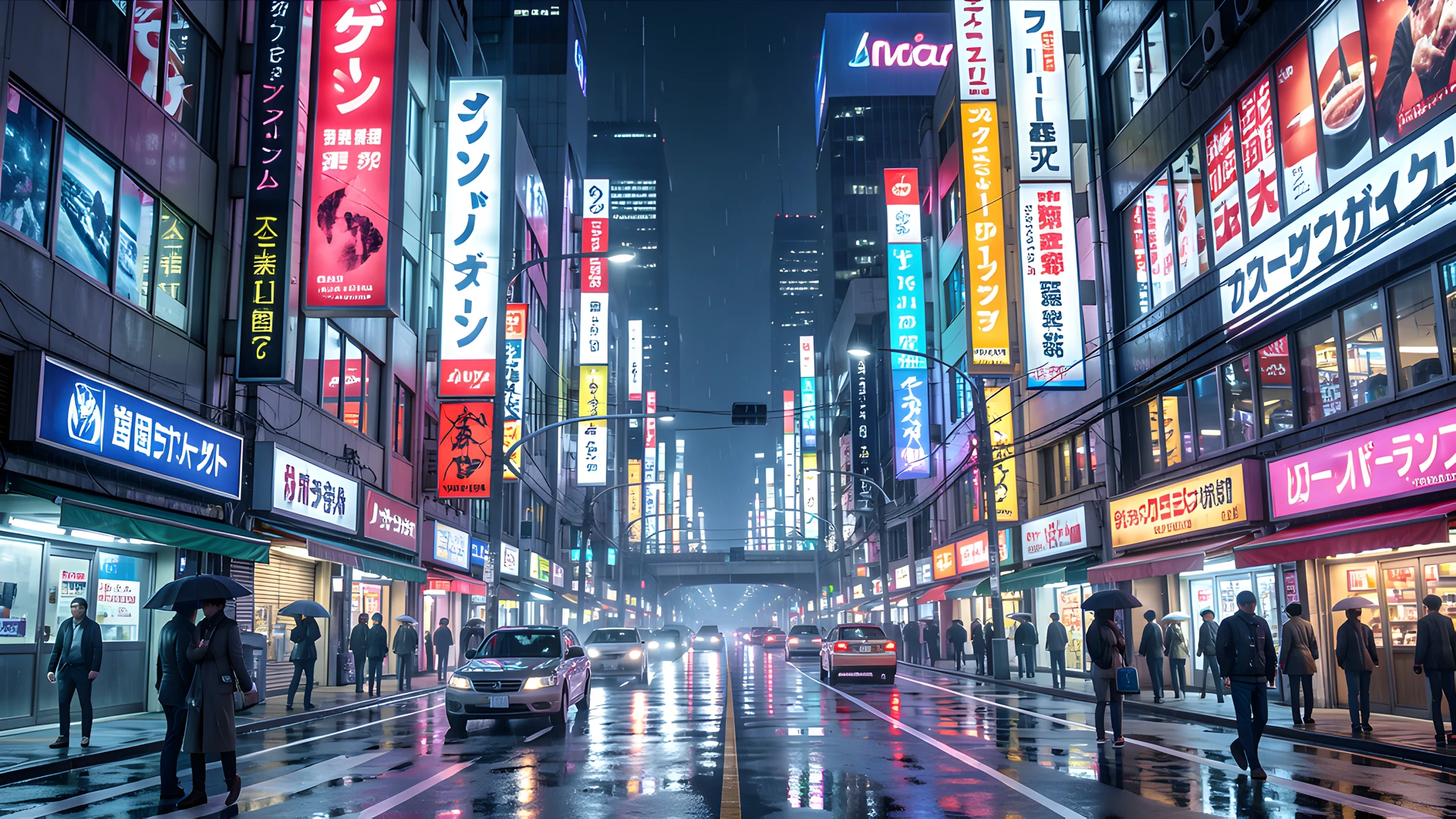 Neon Tokyo Night