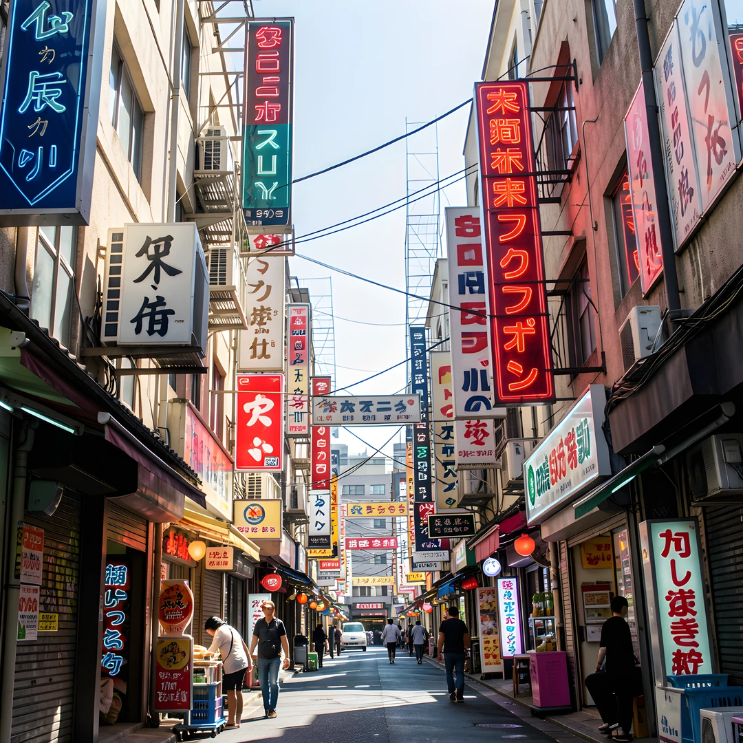 Dark Street Vertical