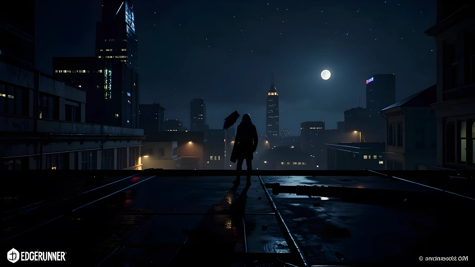 Cyberpunk Cityscape
