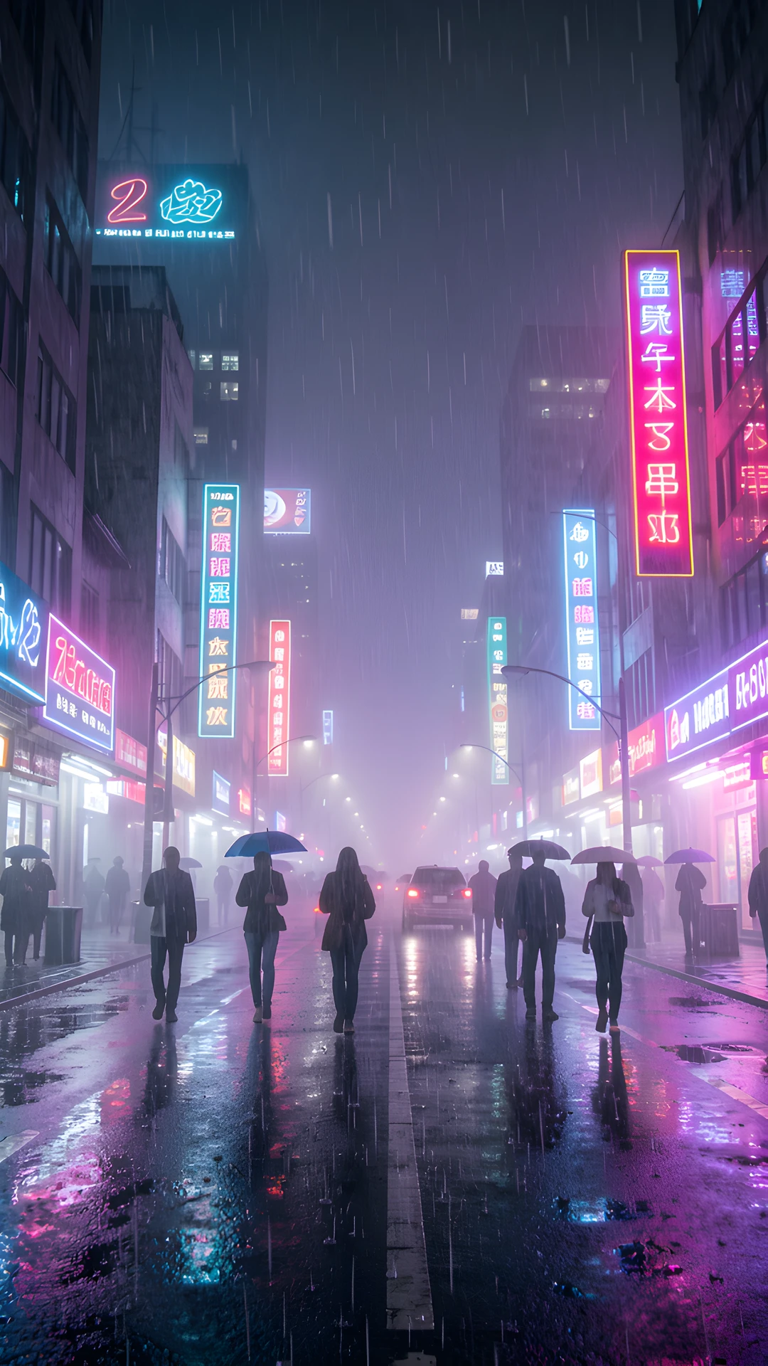 Rainy City Nights