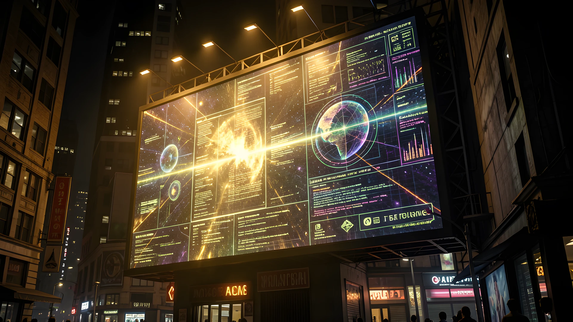 Neon Cityscape