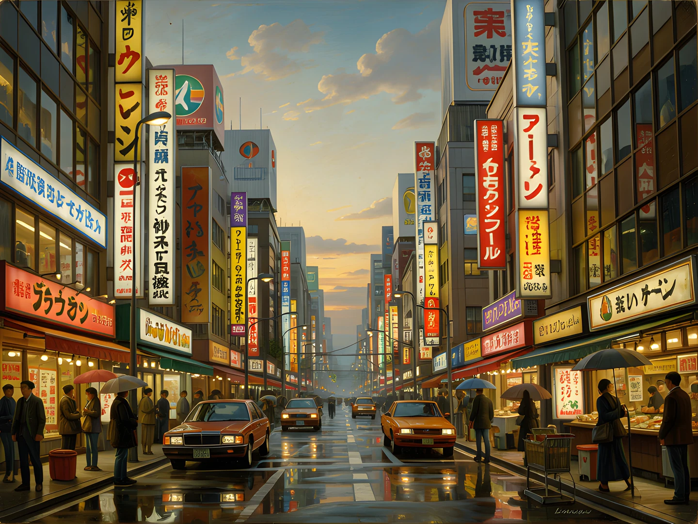 Neon Cityscape