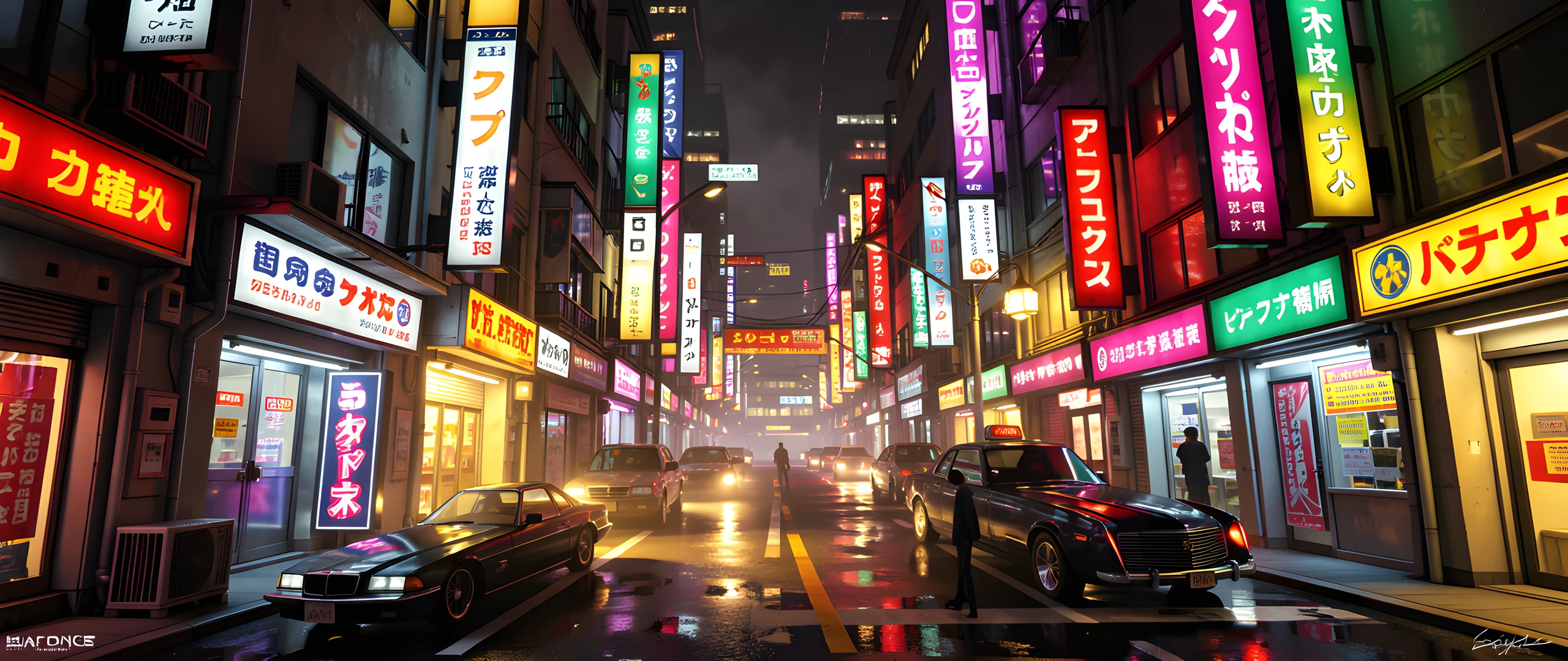 Neon Tokyo Streets