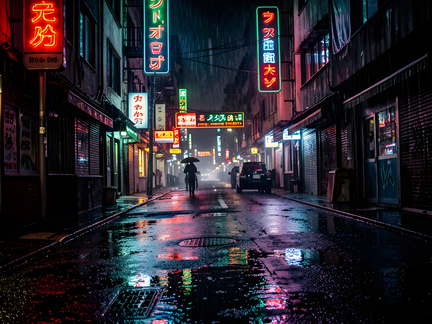 Cyber City Night