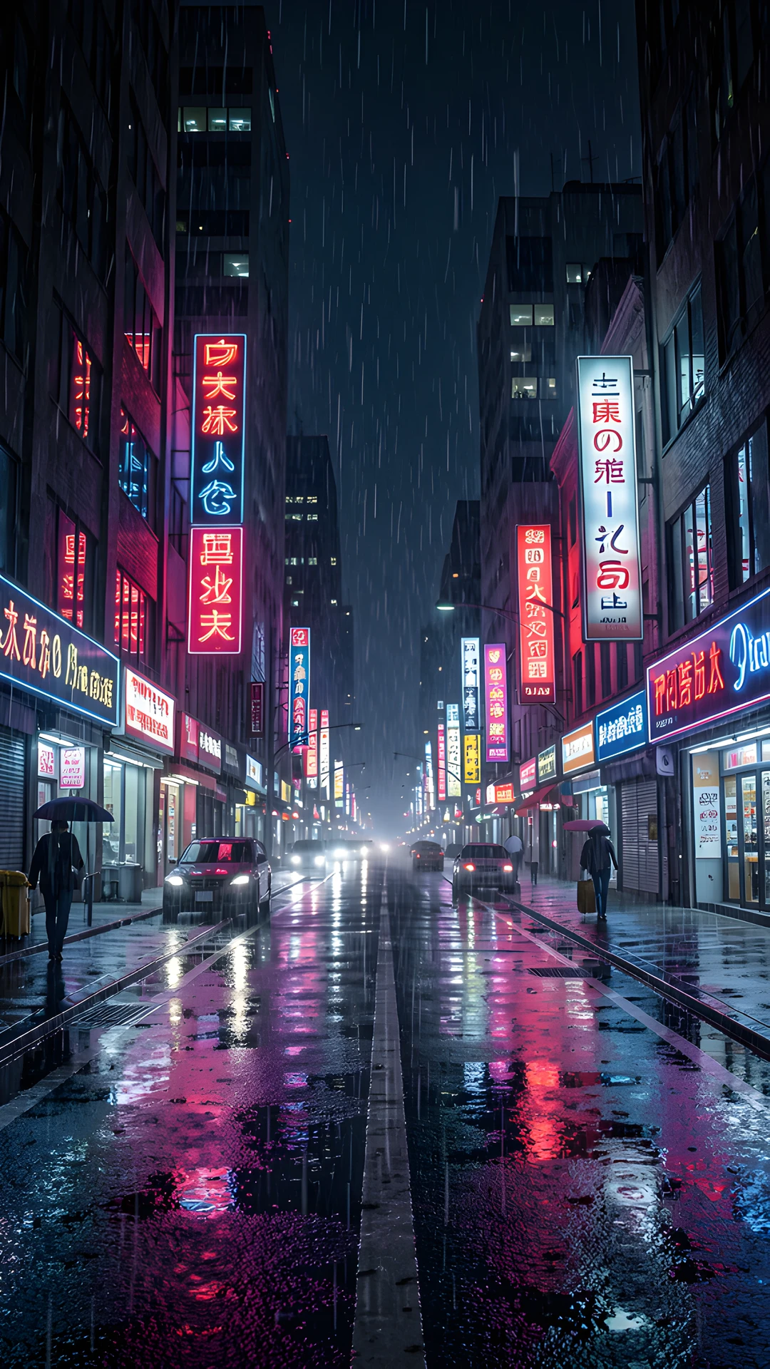Rainy City Lights