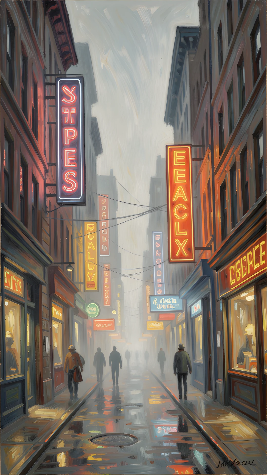 Neon Alley Cybernetic