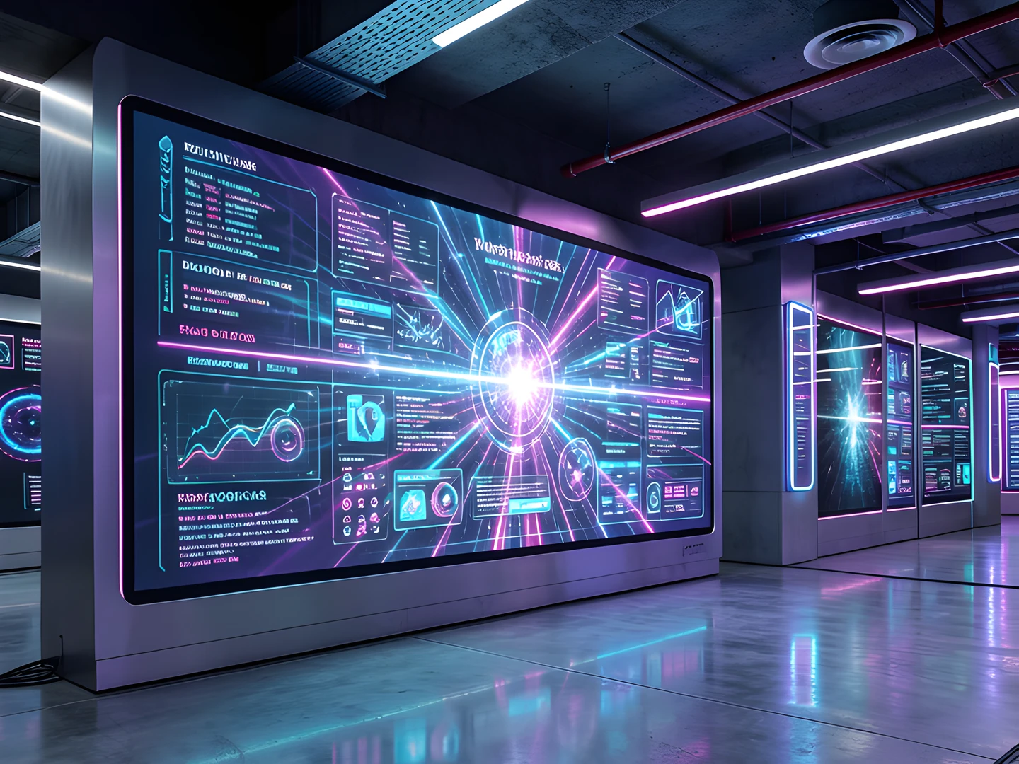 Neon Cityscape