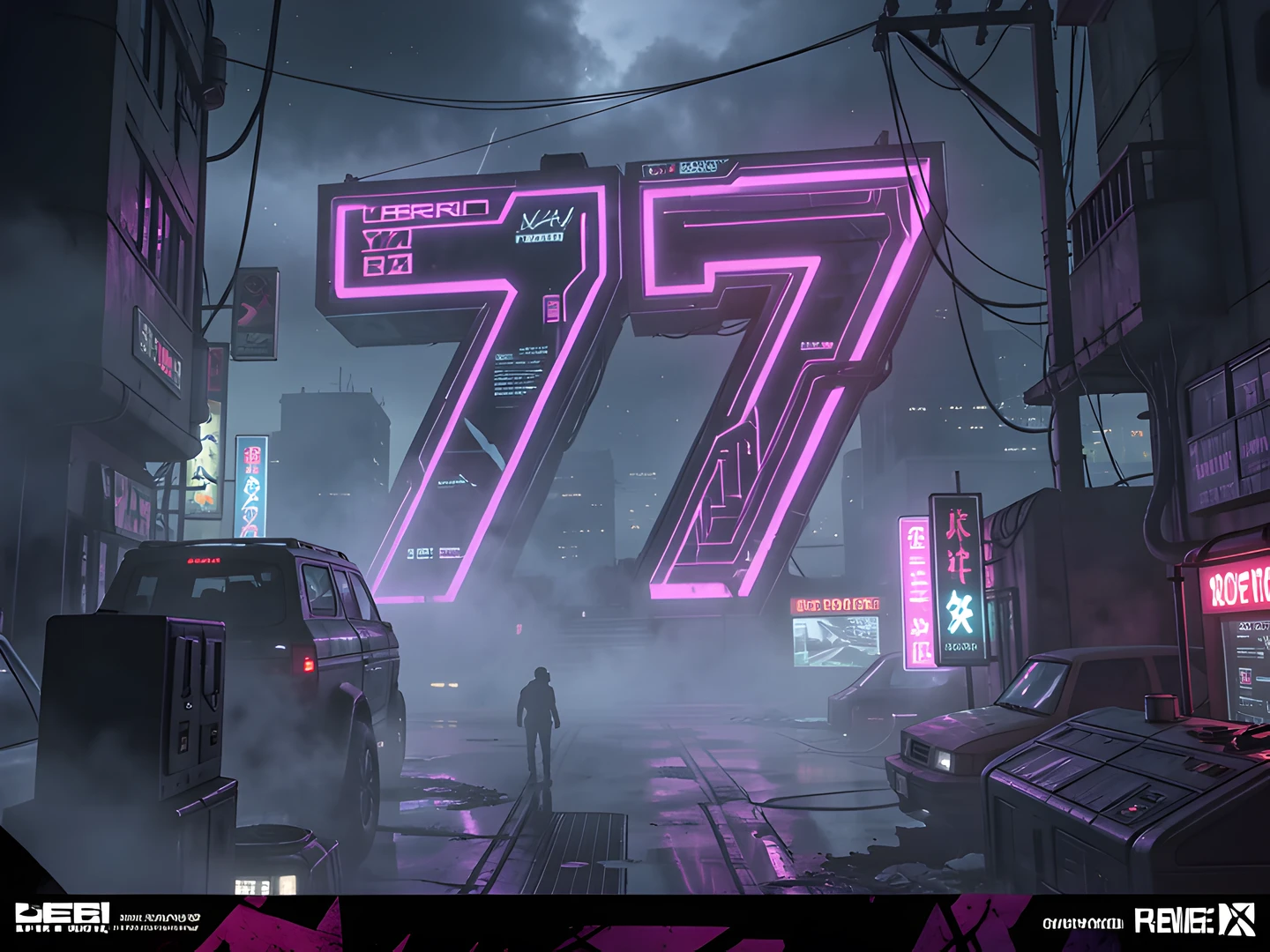 Neon Cityscape