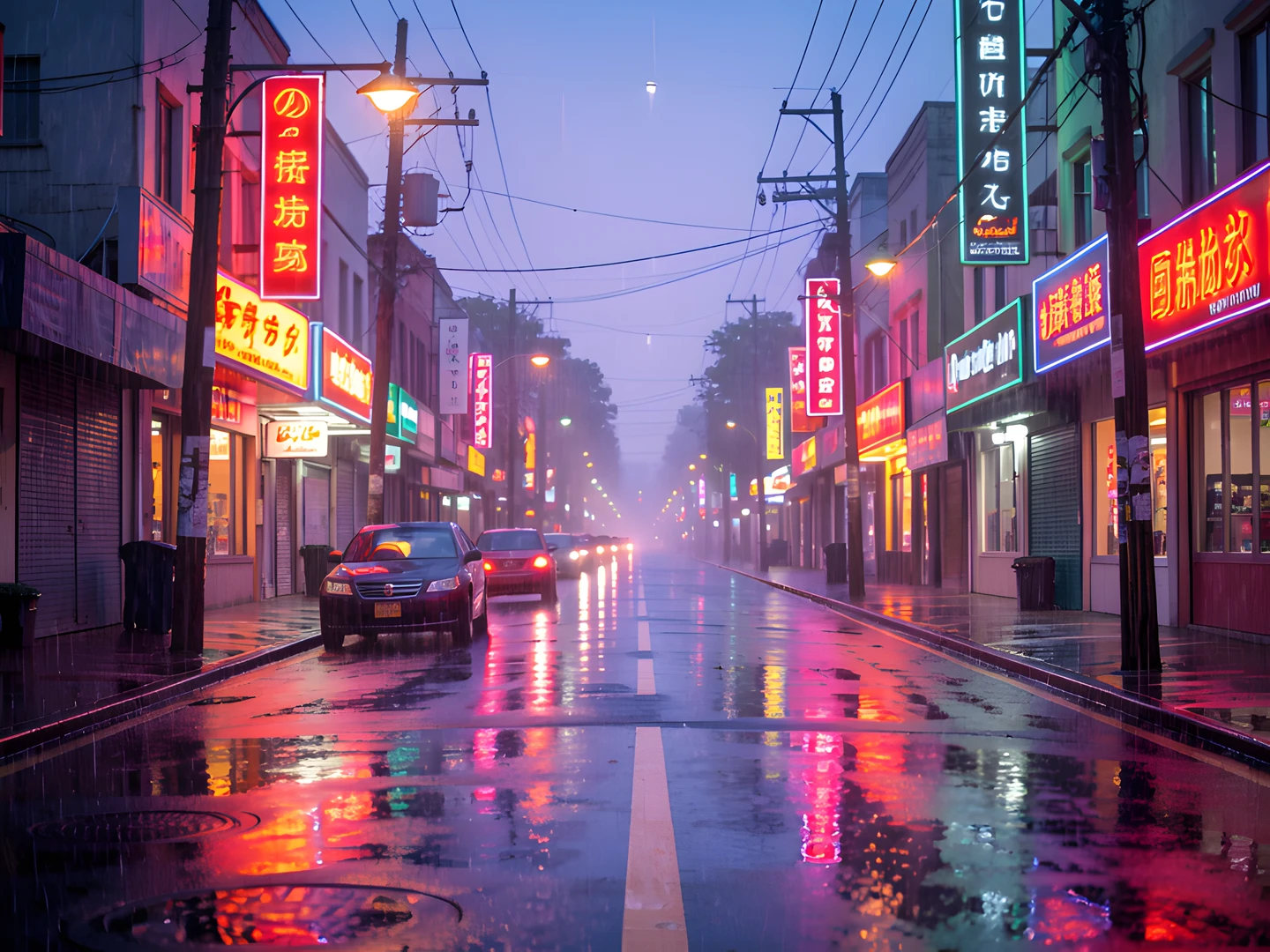 Urban Night Glow