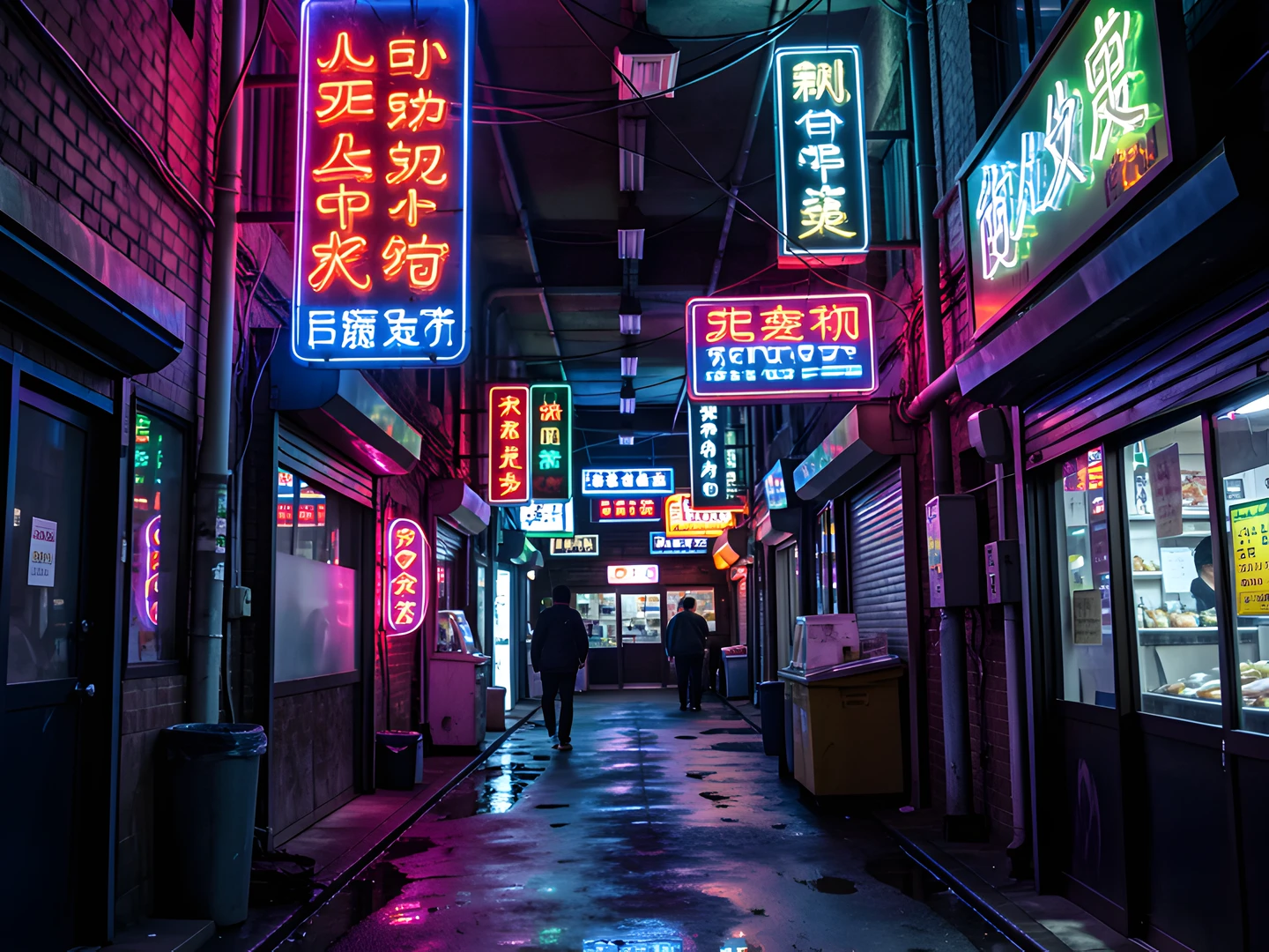 Neon Cityscape
