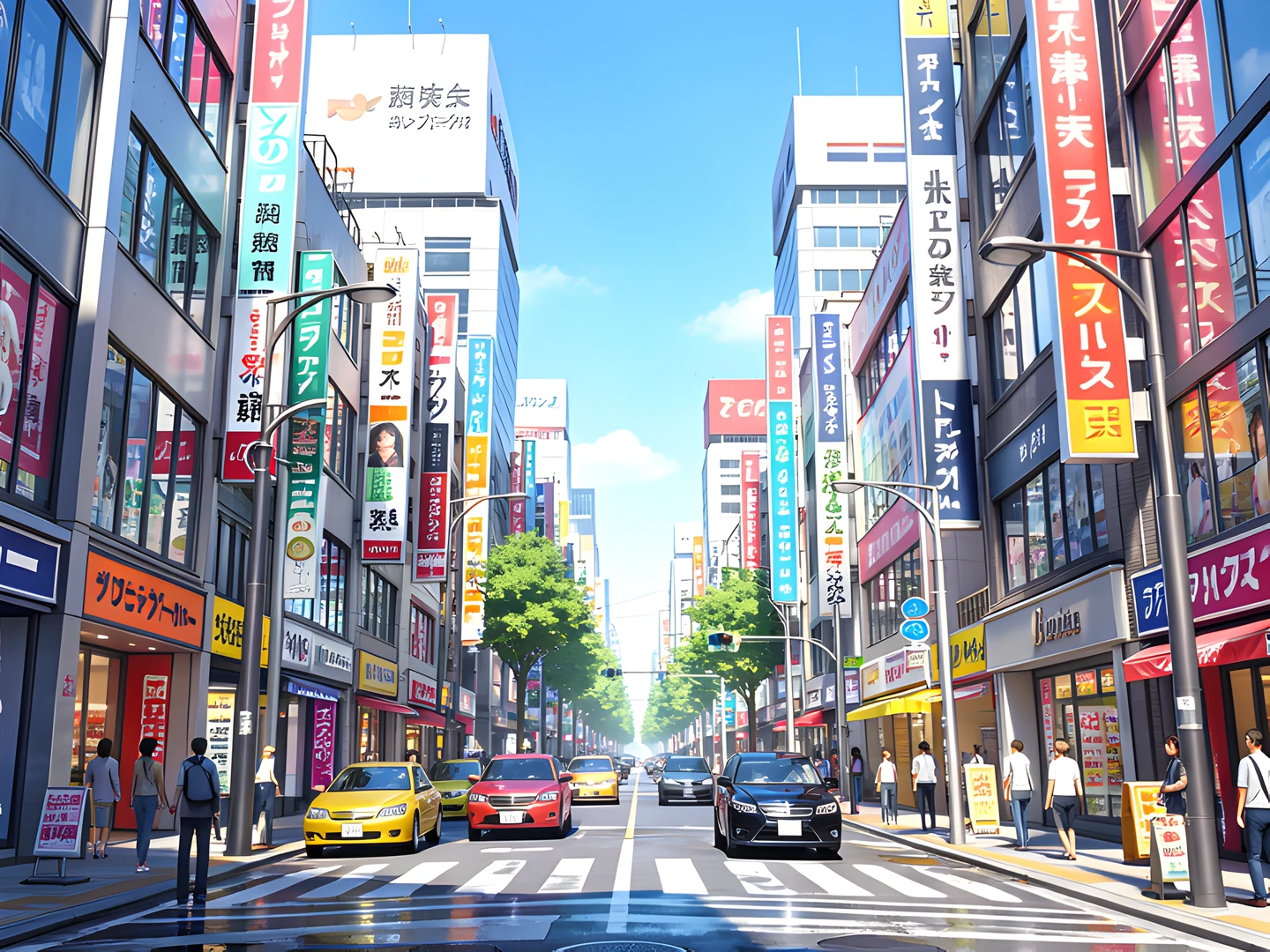 Tokyo Neon Sky
