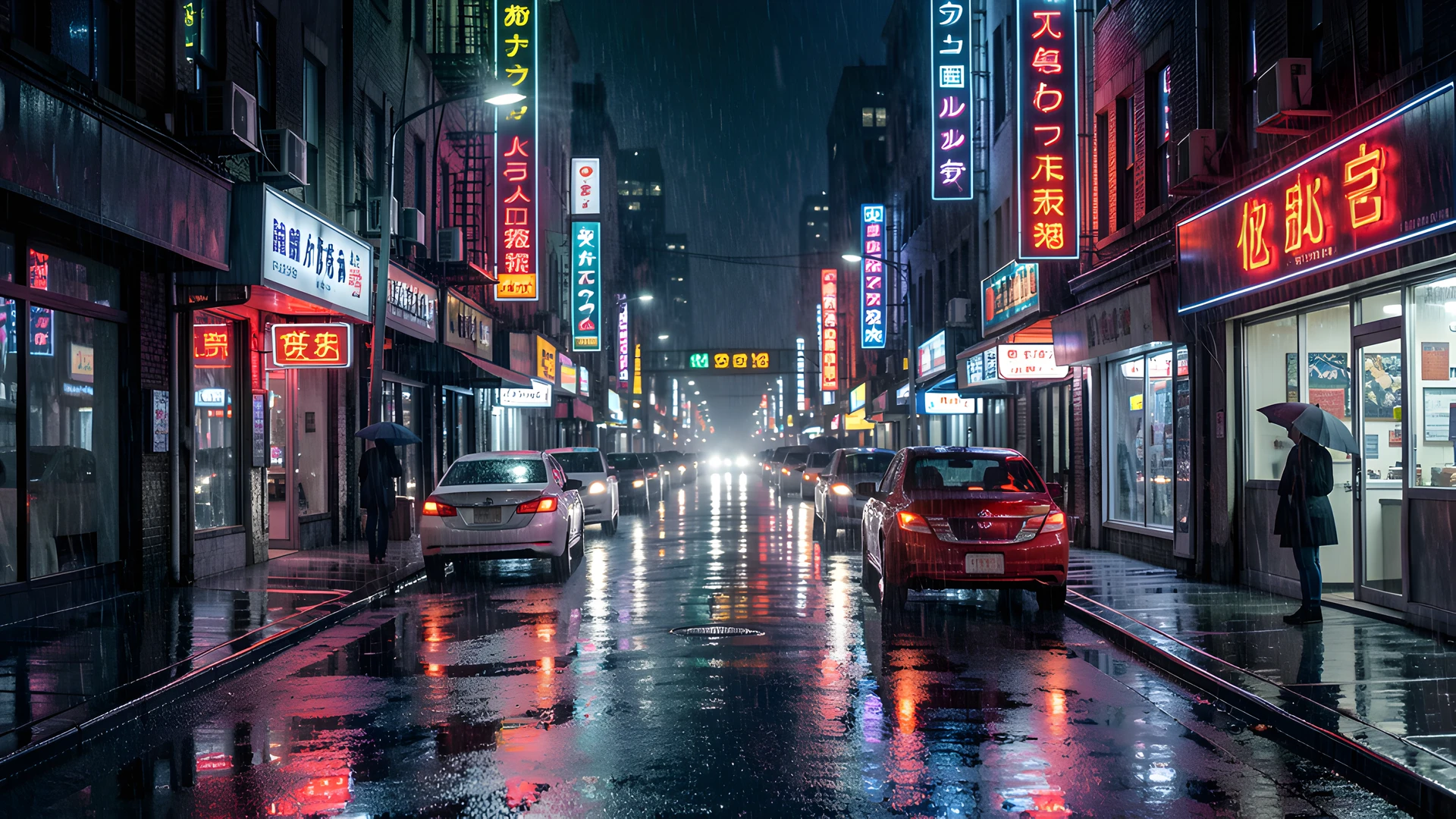 Rainy City Nights